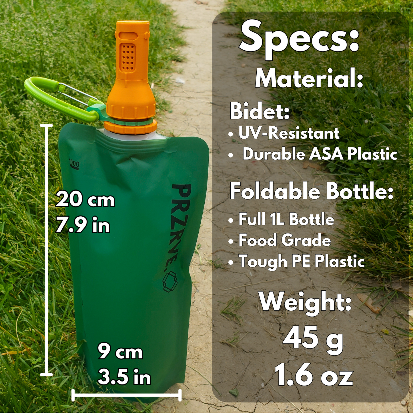 RinseGo Portable Sprayer Kit